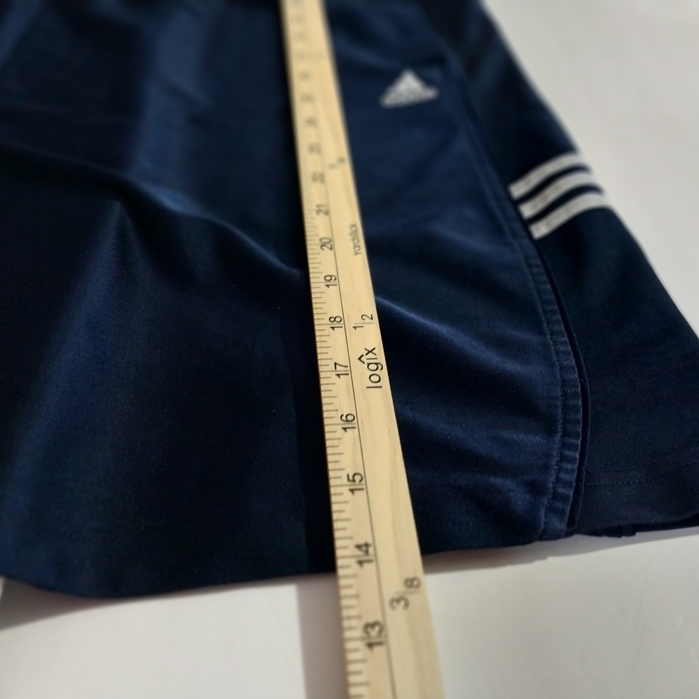 Adidas Men's Vintage Size XL  Navy Blue Athletic Shorts - Picture 7 of 13